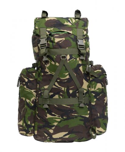 Romanian Combat Rucksack with Daypack, DPM, Unissued. You can also use the large backpack without the daypack acting as a large general purpose pouch.