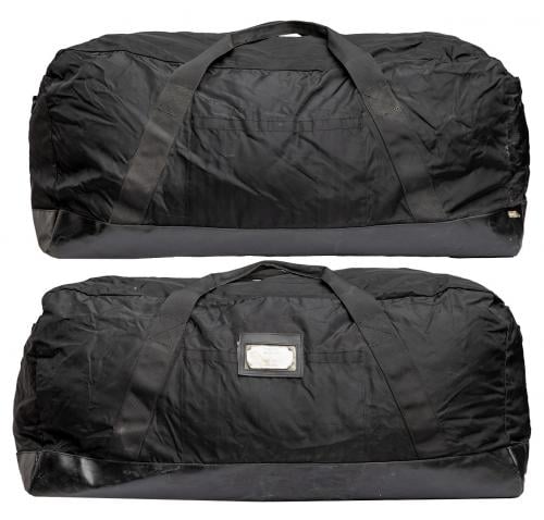 French Duffel Bag, 115 l, Black, Surplus. 