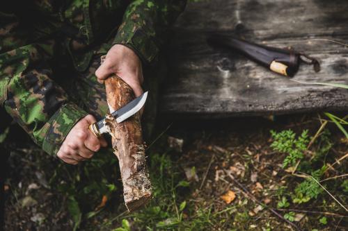 Woodsknife Double Leuku. 