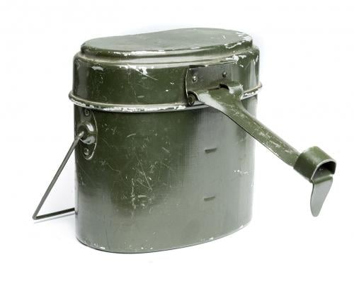 Details about   ROMANIAN ARMY 2 PIECE COOKSET OUTDOOR COOKING TINS USED 