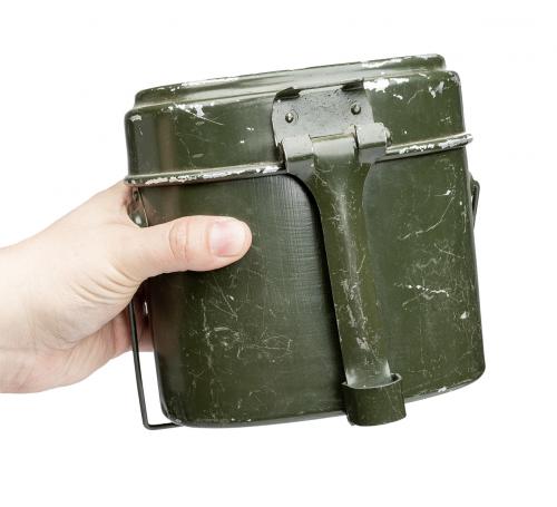 Romanian Two Piece Mess Kit, Aluminium, Surplus.
