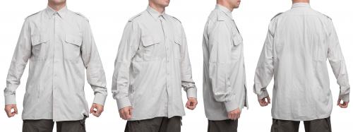 Dutch Collared Shirt, Long Sleeve, Surplus.