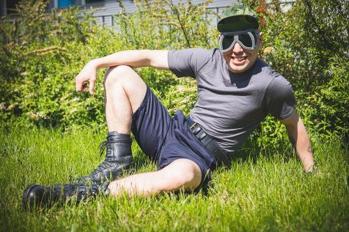Bundesmarine Shorts, Navy Blue, Surplus.