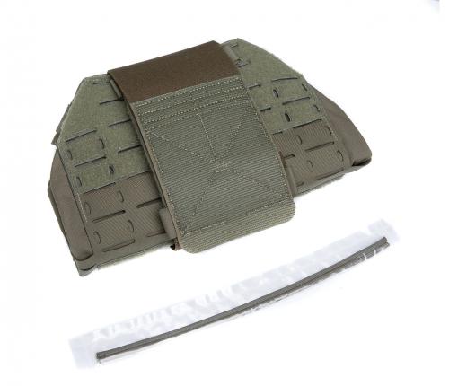 Arbor Arms Minuteman Plate Carrier w. 4" Velcro elastic cummerbund. Weight: 408 g / 14.4 oz with a basic cummerbund