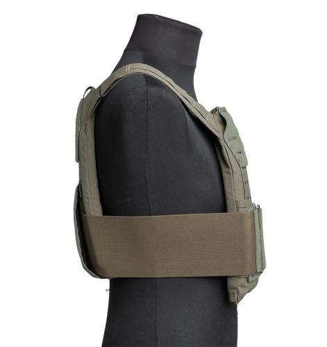Arbor Arms Minuteman Plate Carrier w. 4" Velcro elastic cummerbund. One size fits most users and plates
