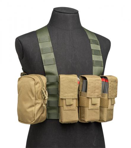 London Bridge Trading M4 Single Mag Pouch, Coyote Brown, Surplus.