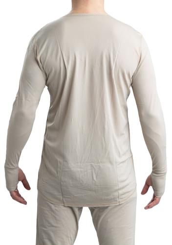 US R&D Level 1 Silk Long Sleeve Top, Surplus, Medium Regular.