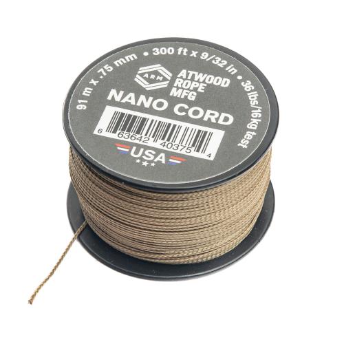 Atwood Rope .75 mm Nano Cord, 91 m.