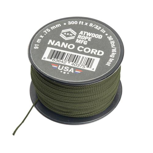Atwood Rope .75 mm Nano Cord, 91 m.
