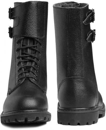 GPB French Model Double Buckle Boots, Black, Surplus, new. 