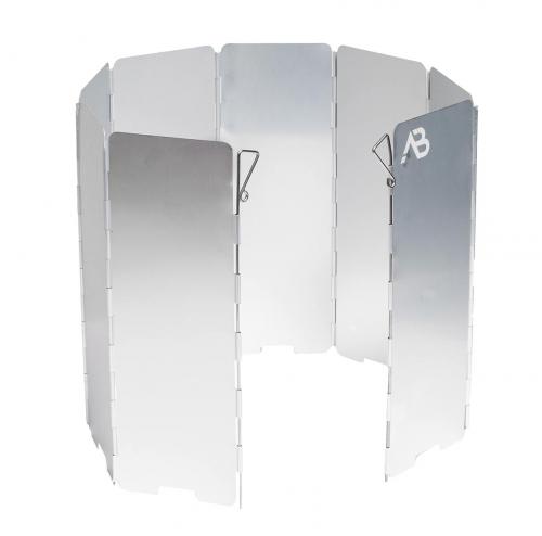 AB Field Stove Foldable Windshield, Aluminum.
