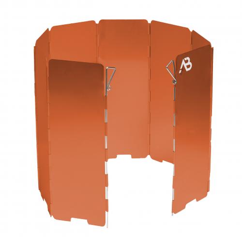AB Field Stove Foldable Windshield, Aluminum.
