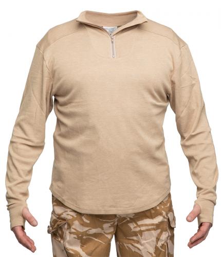 British Combat Undershirt, Thermal, FR, Desert, Surplus British Combat Undershirt, Thermal, FR, Desert, Surplus