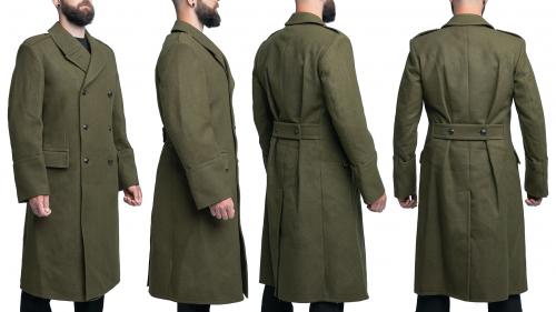 Polish Greatcoat, Green, Surplus, Unissued - Varusteleka.com