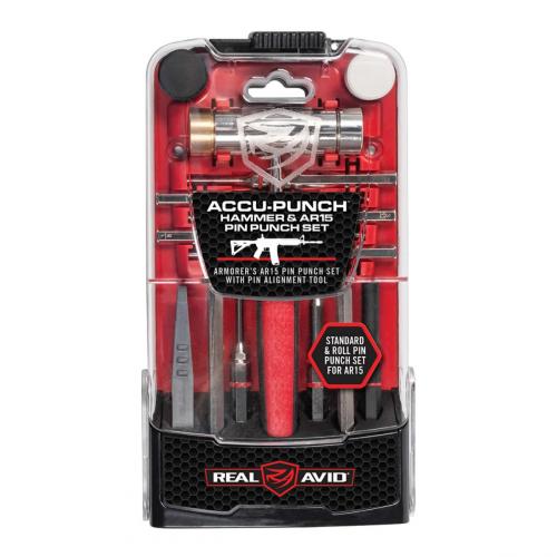 Real Avid Accu-Punch, Hammer & AR15 Pin Punch Set.