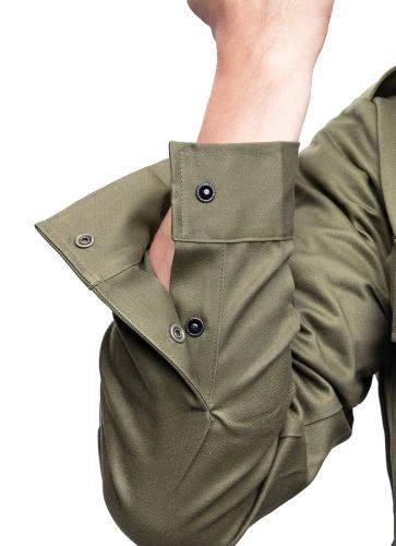 Dutch KL Field Shirt, Cotton Sateen, Surplus.