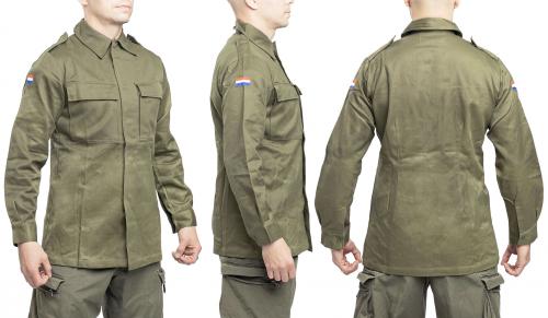 Dutch KL Field Shirt, Cotton Sateen, Surplus.