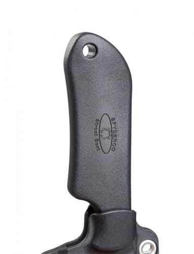 Spyderco Street Beat Lightweight knife. The handle has a lanyard hole.