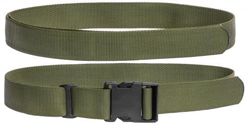 Hobo Belt System, No Buckle, 120 cm. The buckles aren't included. This is just to show you what magical stuff you can make. The pic has a 40 mm ITW Tri-Glide buckleand a 50 mm ITW DWSR buckle.