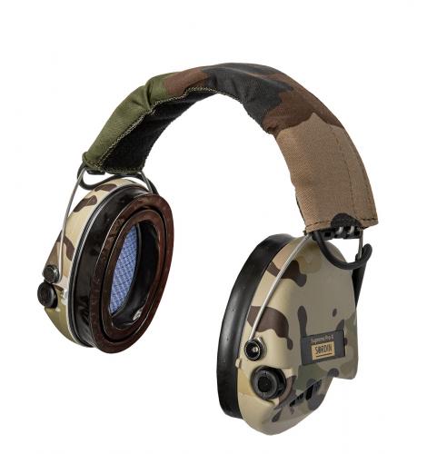 Sordin Supreme Pro-X 1.1 LED Headband, Camouflage Sordin Supreme Pro-X 1.1 LED Headband, Camouflage