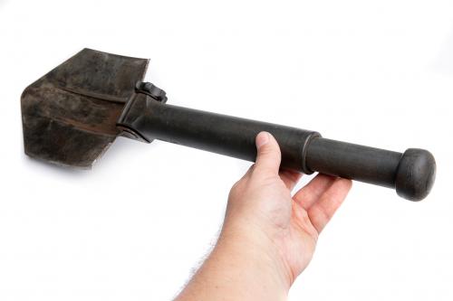 Austrian Glock E-Tool with Saw, Surplus.