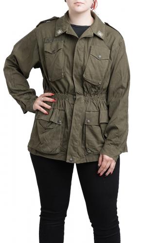 Italian Mod. 75 "Roma" Field Jacket, Olive Green, Surplus. 