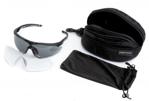 Revision StingerHawk Ballistic Glasses, Essential Kit.