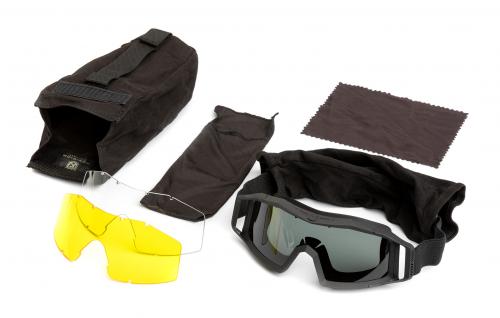 Revision Wolfspider Ballistic Goggles, Deluxe Kit. 