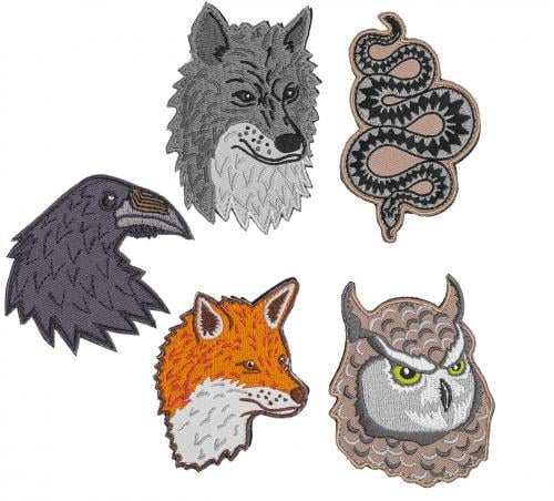 Särmä Animals Morale Patch. These patches are sold separately. If you want them all, you have to buy them all.