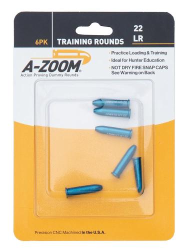 A-Zoom Action Proving Dummy Rounds, .22 LR, 6-Pack A-Zoom Action Proving Dummy Rounds, .22 LR, 6-Pack