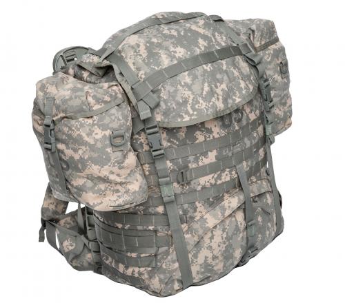 US MOLLE II Rucksack with Frame and Sustainment Pouches, UCP, Surplus