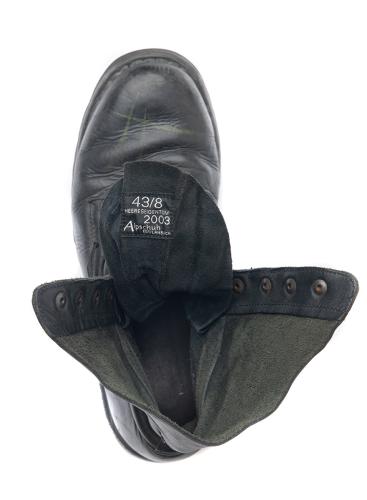 Austrian Combat Boots, Full Leather, Lightweight Model, Surplus.
