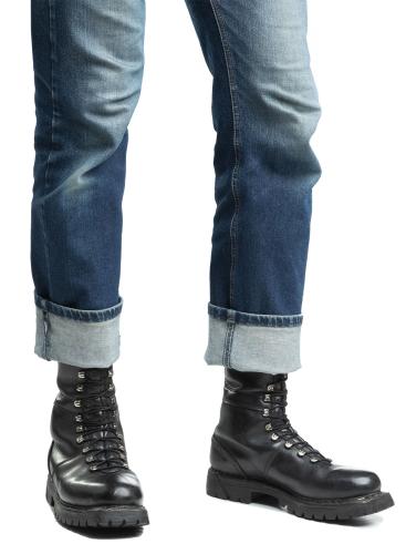 Austrian Mountain Boots, Full Leather, Surplus.