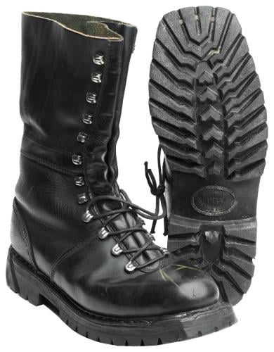 Austrian Mountain Boots, Full Leather, Surplus. 