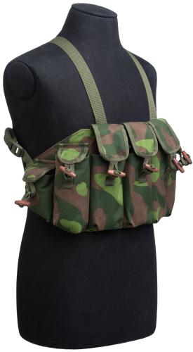 Jämä Chest Rig. The profile has vigor.