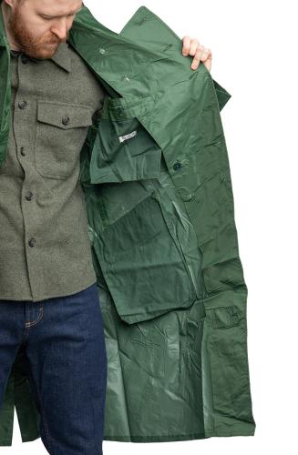 German Police Waterproof Greatcoat, Surplus.