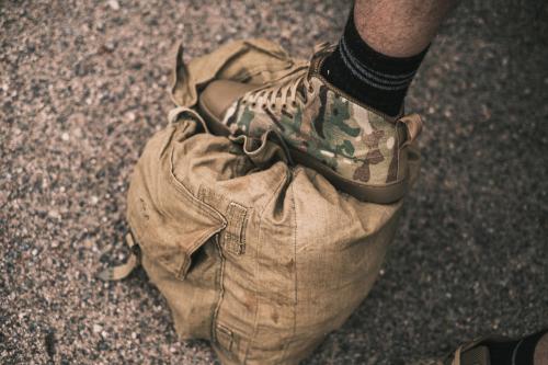 Czechoslovakian M60 backpack, w/o suspenders, brown, surplus. 