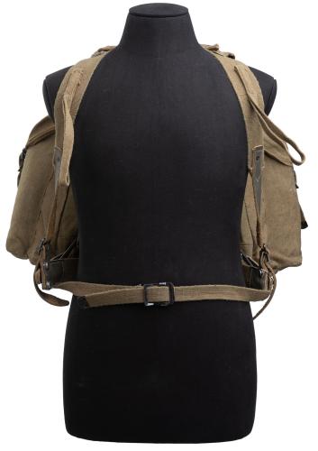 Italian Mountain Trooper Pack with External Frame, Surplus.