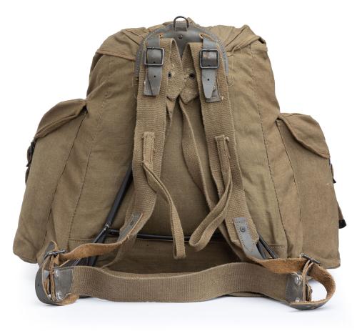 Italian Mountain Trooper Pack with External Frame, Surplus.