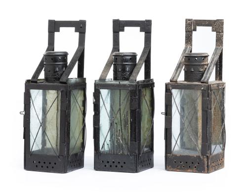 CCCP Railroad Lantern, Surplus. Filthy, but functional.