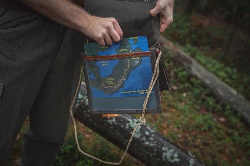 Swedish Map Case, Surplus.