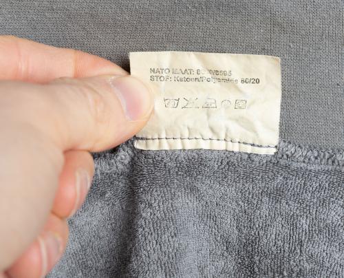 Dutch Turtleneck Shirt, Cotton Terry Knit, Surplus.