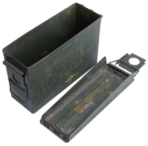 US Ammunition Box, .30 Cal, Surplus. The lid can also be taken off.