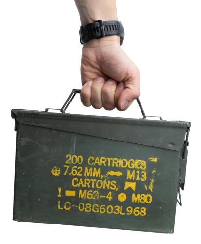 US Ammunition Box, .30 Cal, Surplus.
