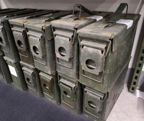 US Ammunition Box, .30 Cal, Surplus.