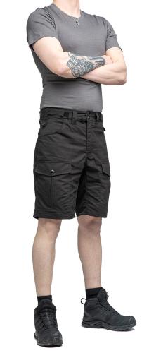 Särmä Outdoor Shorts. Model has 90cm waist and 183cm height, he is wearing Medium Regular shorts.