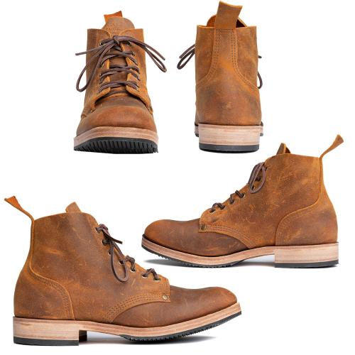 William Lennon B5 Ankle Boots, without Sole Stitching.