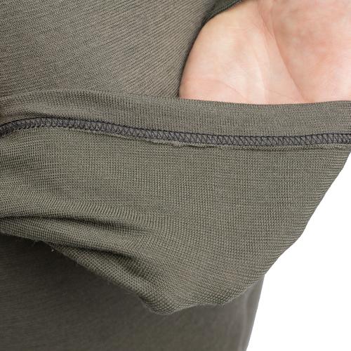 Svala Merino Extreme Zip-Neck Shirt. Integrated layering: polypropylene on the inside, Merino Wool on the outside.