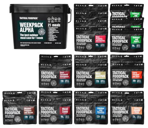 Tactical Foodpack Weekpack Alpha.