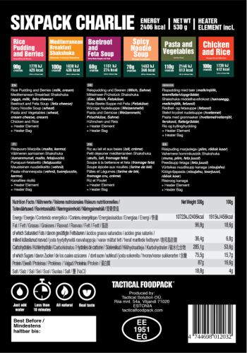 Tactical Foodpack Sixpack.